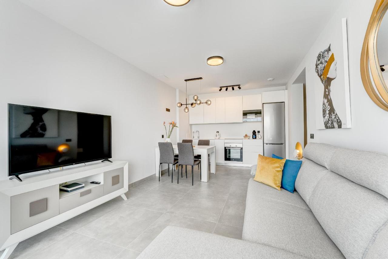 Modern New Apartment Las Terrazas De Costa Adeje. Heated Pool, Big Terrace And Private Parking 外观 照片